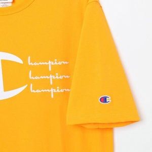 Yellow Champion shirt
